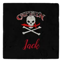 Personalized Jolly Roger (Cutlass) Trivet