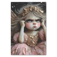 Fairy With An Attitude Decopage Tissue Paper