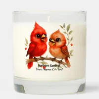 Charming Northern Cardinal  Scented Candle