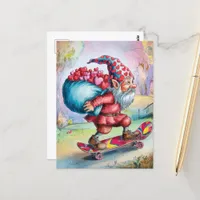 Adorable Valentine Old Gnome Postcard