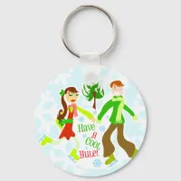 Cool Yule Too Keychain