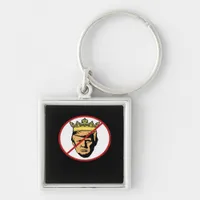 No Kings Anti Creative Classic Design Keychain