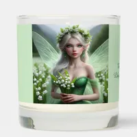 Beautiful May Fairy in Lilies of the Valley Scented Candle