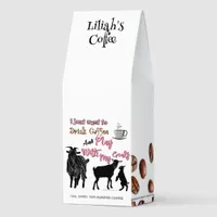 Pink Drink Coffee Play with my Goats  