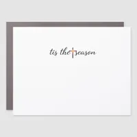 Tis The Season Retro Classic Car Magnet