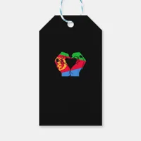 Hands Heart With Eritrean Flag Gift Tags