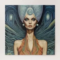 Alien Woman  Jigsaw Puzzle