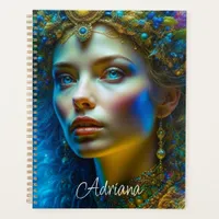 Ethereal Magical Fantasy Art Beautiful Goddess Planner