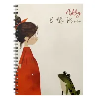 the Little Princess and the Frog Notebook