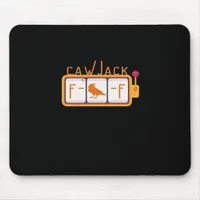F-Caw-F Jackpot Retro Graphic Mouse Pad