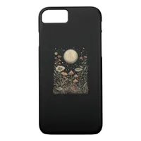 Cottagecore Moon Mushroom Moonphase Goblincore iPhone 8/7 Case