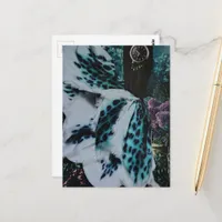  Watch the Woman Dancing A Surreal Collage Postcard