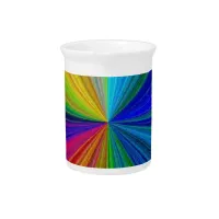 Circular Gradient Rainbow Pitcher