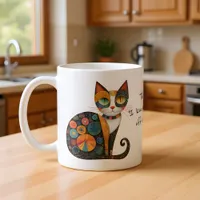 Cat: My "I Knocked Something off the Table" Face  Coffee Mug