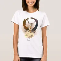 Élevé Balletcore Tee – Enso & Watercolor Ballerina