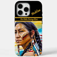 Tribal Record Book: Artistic Touch iPhone 16 Pro Max Case