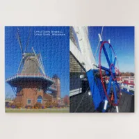  Little Chute Windmill Dutch Smock Mill, Wheel, WI Jigsaw Puzzle