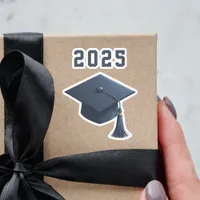 Graduation 2025 blue cap  sticker