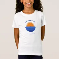 Ocean sunset minimalist scene T-Shirt