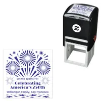 Fireworks Celebrating America’s 250th Year Trodat  Self-inking Stamp