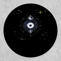 Whimsigoth Night Sky Sun Moon Witchy Classic Vinta Patch