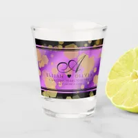 6th 33rd 47th 48th Amethyst Wedding Anniversary Shot Glass