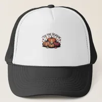 Tis The Season Football Trucker Hat