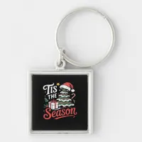 Tis The Season Funy Christmas  Keychain