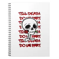 Till Death Do Us Part Classic – Basic Halloween De Notebook