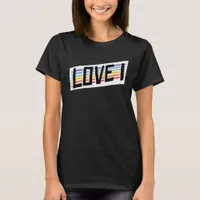 Love Rainbow Stripes T-Shirt