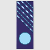 Bookmark - Diagonal Lines and Circle