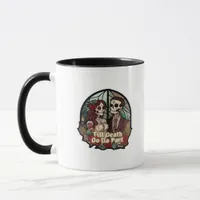 Valentines Till Death Do Us Part Classic Mug