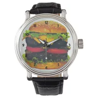 Double Deluxe Hamburger with Cheese Watch