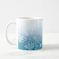 Elegant Snowflake Winter Holiday Mug