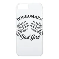 Bgm Bad Girl II Skeleton Heart Hands Edgy Vibe iPhone 8/7 Case