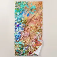 Abstract Beach Towel