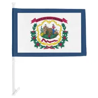 West Virginia State Car Flag