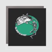 Till Death Us Do Part Classic Car Magnet