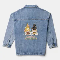 Friends Like Gnome One Else Typography Womens Denim Jacket