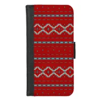 Southwest Mesas Red & Turquoise Phone Wallet Case