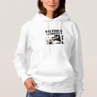 No Kings In America Classic Bold Casual Hoodie
