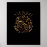 Academia Goblincore Cottagecore Aesthetic Witchy M Poster