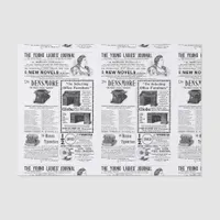 Vintage Advertising Tissue Paper