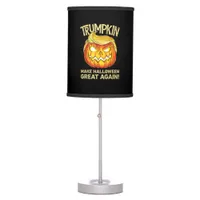 Trumpkin Make Halloween Great Again Funny Pumpkin  Table Lamp