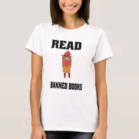 Read Banned Books Adorable Witch T-Shirt