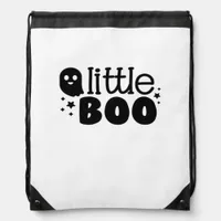 Lil Boo Halloween 2025 Drawstring Bag