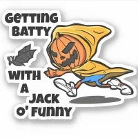 Jack O' Funny - The Halloween Hijinks Sticker