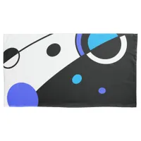 Contemporary Modern Geometric Abstract Pillow Case