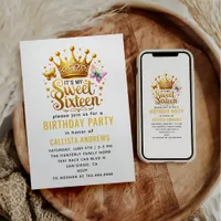 its my sweet sixteen 16 th birthday invitation