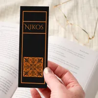 Classic Greek Inspired Personalized Bookmarks
